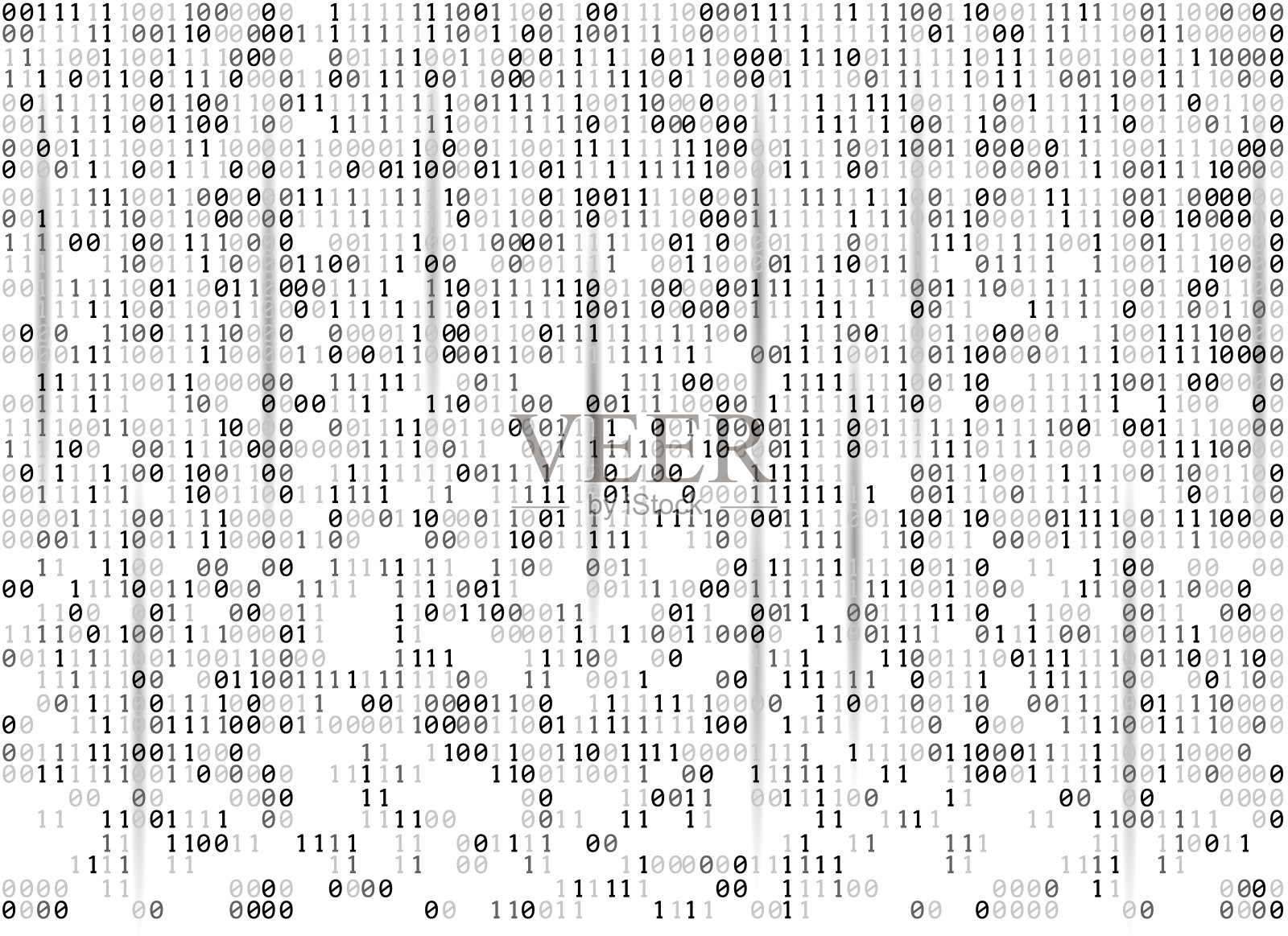 二进制编码的背景插画图片素材