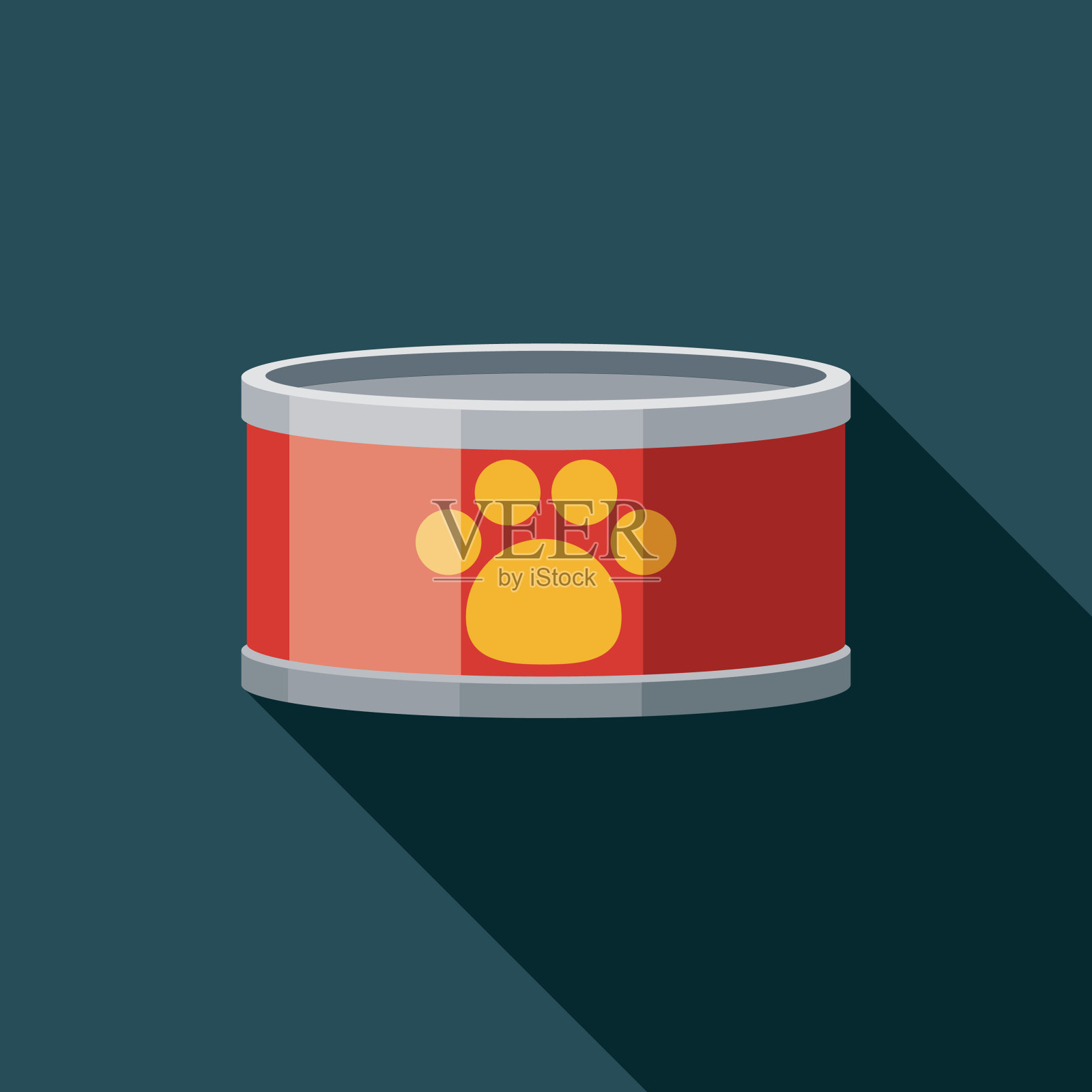 宠物食品的图标插画图片素材