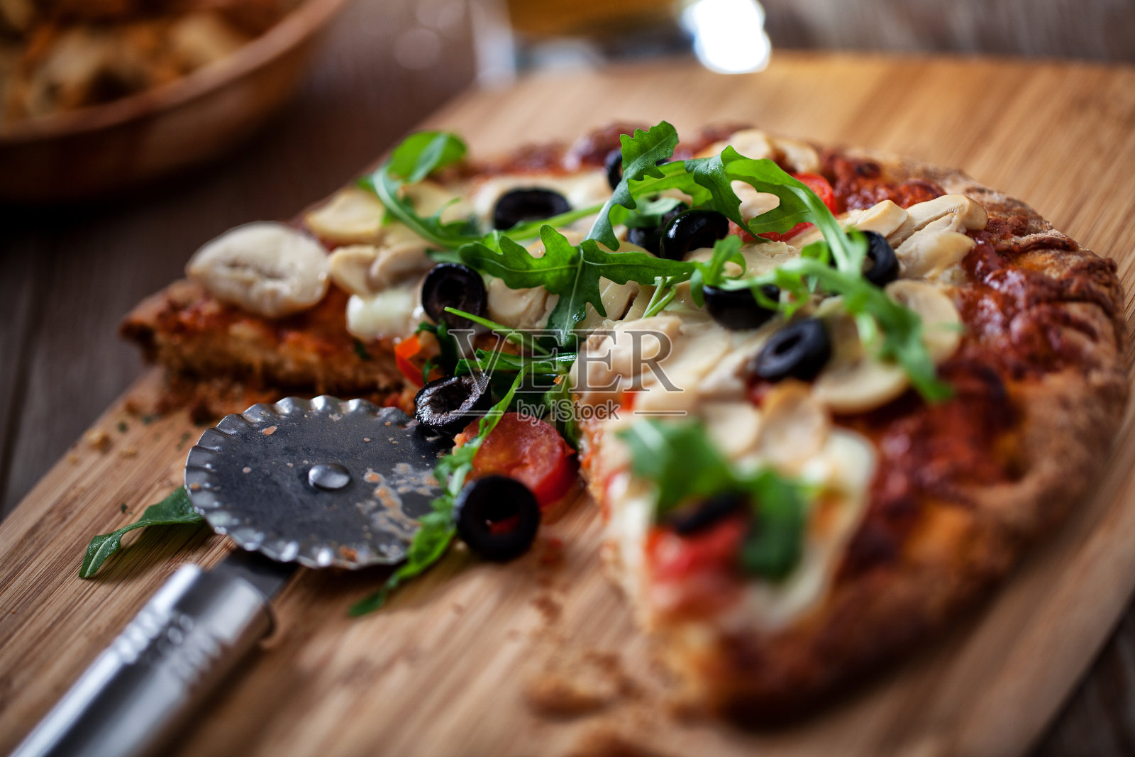 意大利披萨照片摄影图片