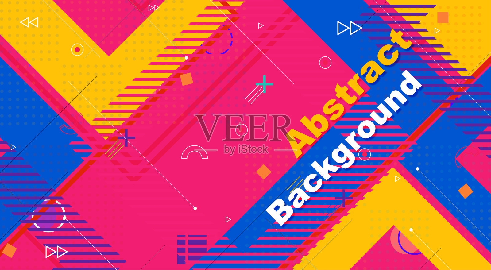 抽象几何背景插画图片素材