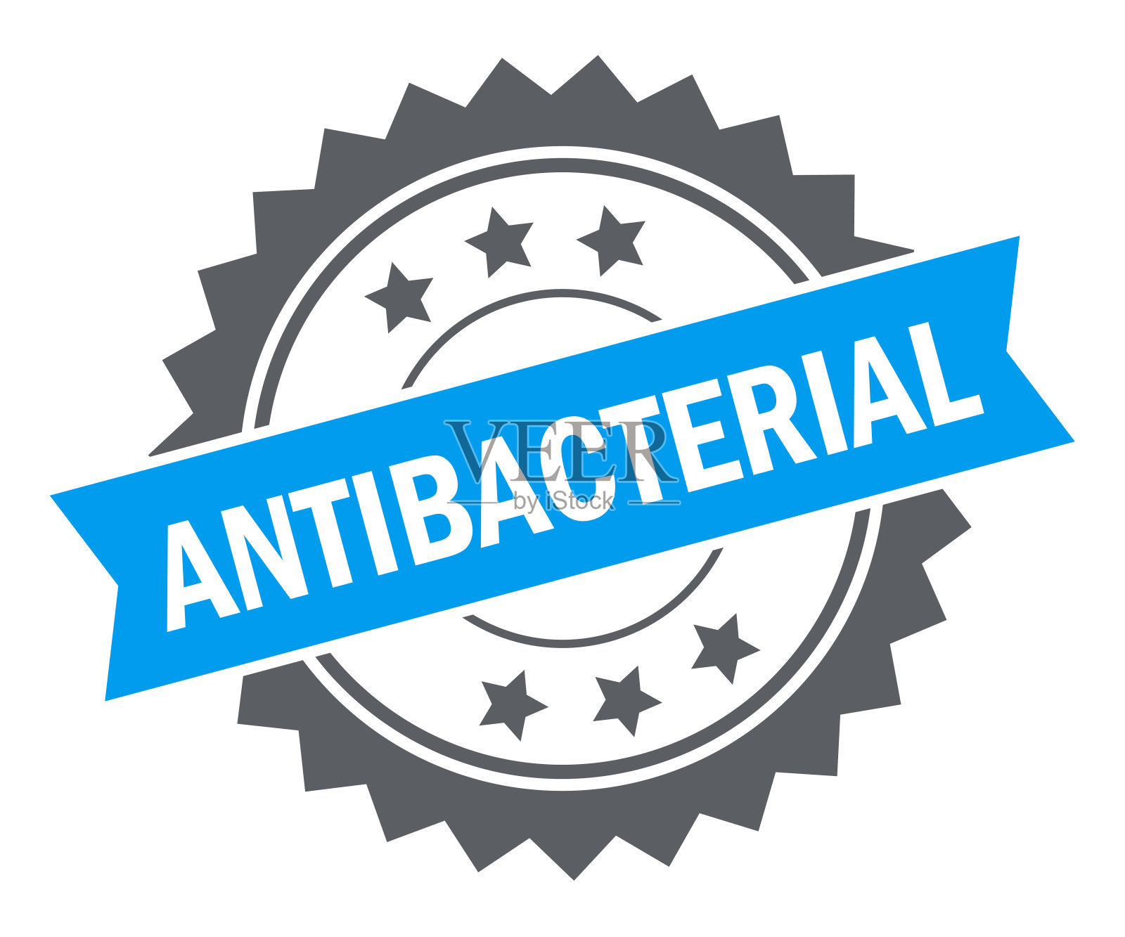 抗菌-印章,印,印章模板。难看的东西效果。向量股票插图插画图片素材