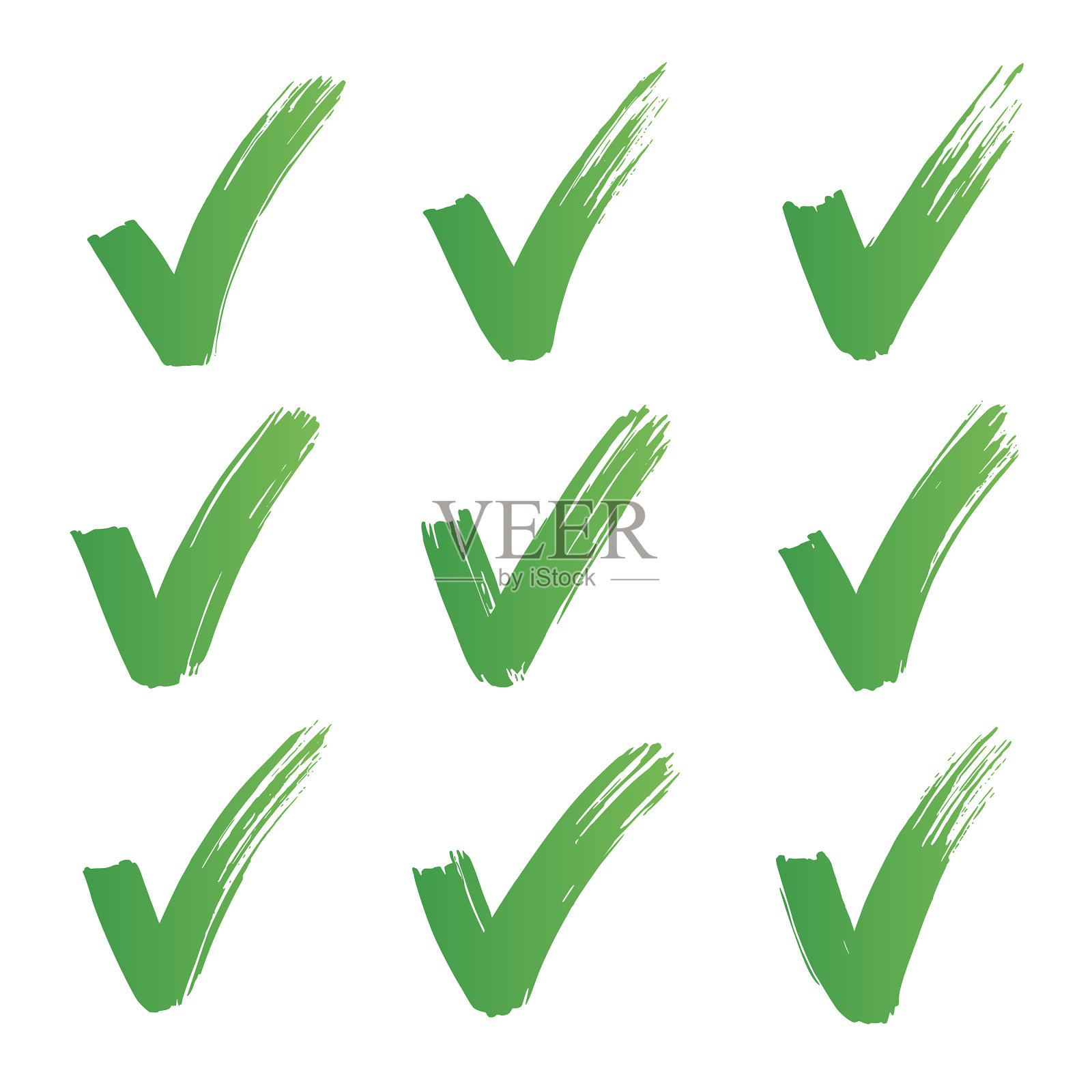 复选标记插画图片素材