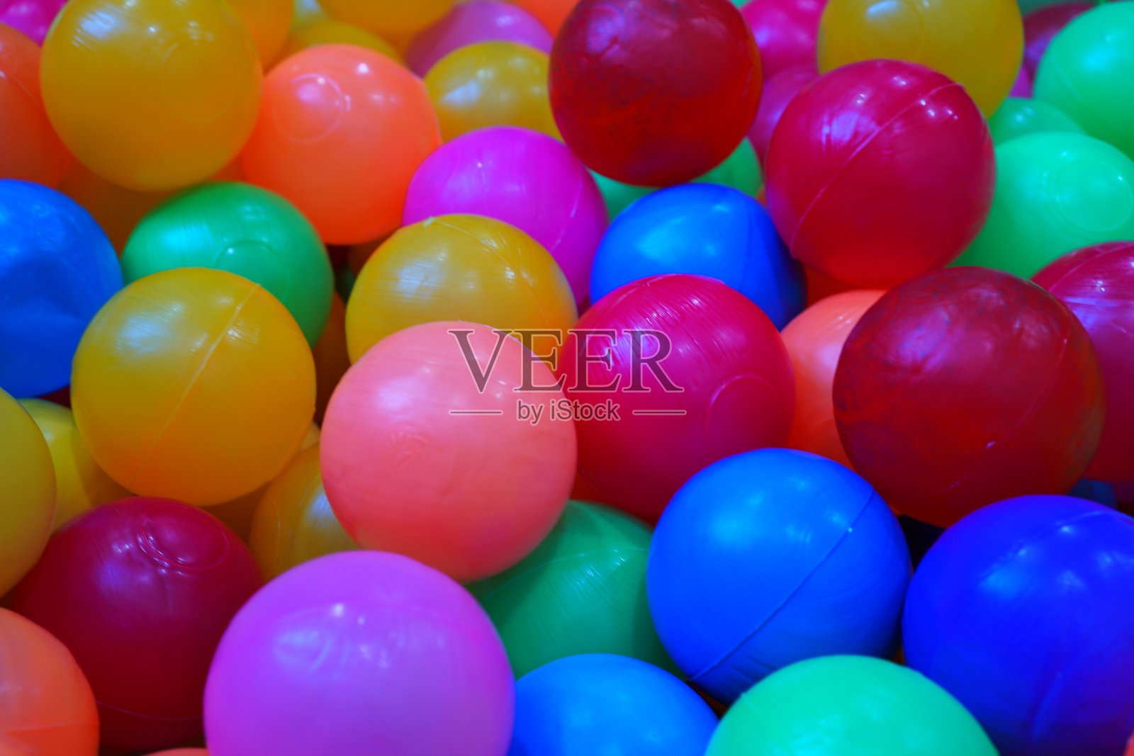 彩色小塑料球股票照片照片摄影图片