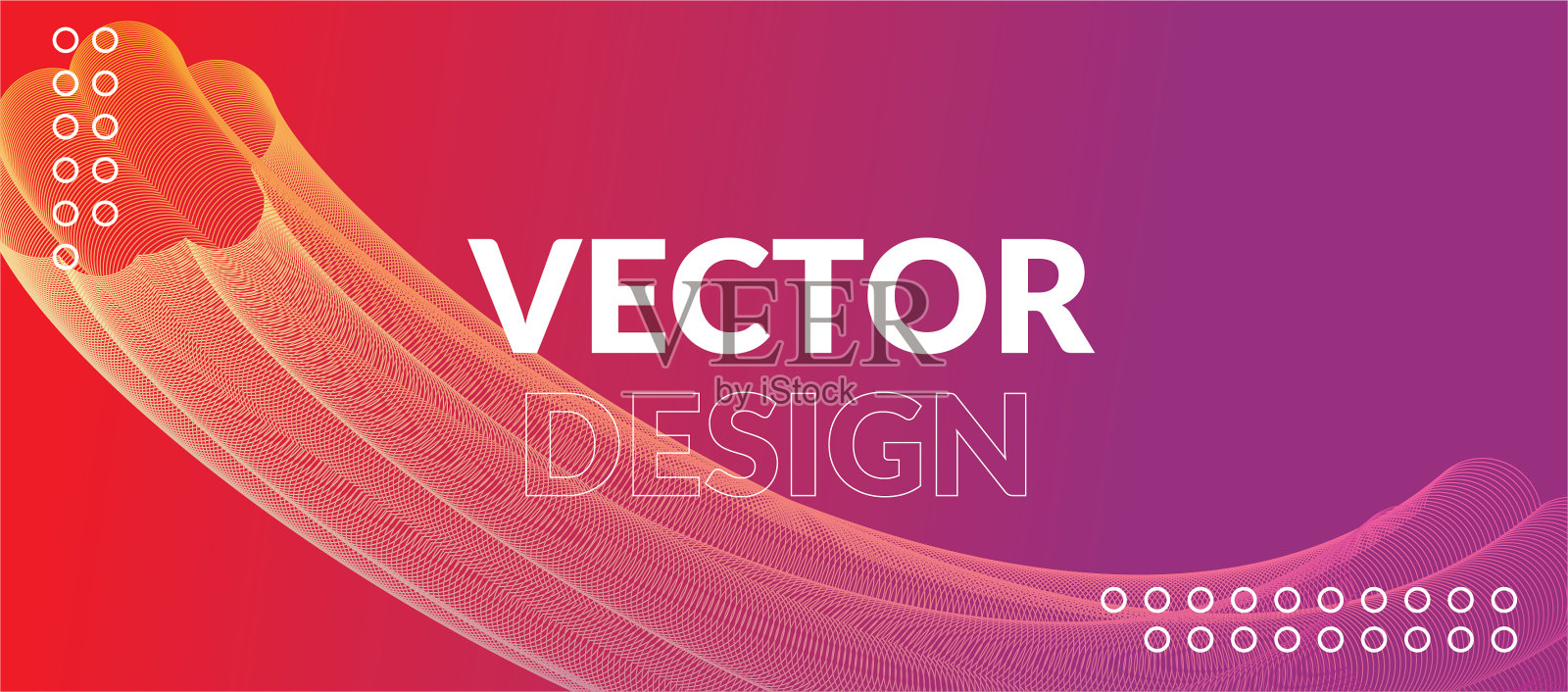 摘要网站横幅插画图片素材