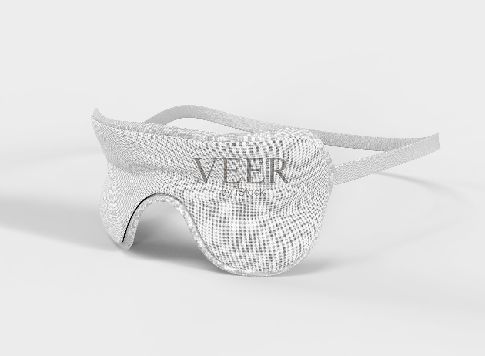 睡眠面膜模型照片摄影图片