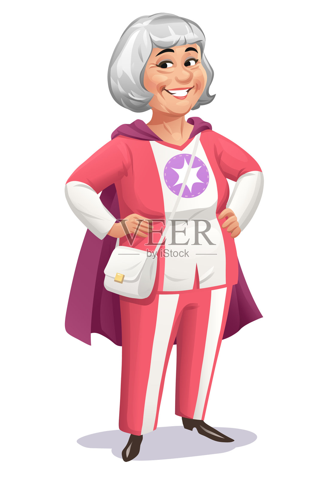 高级Super-Heroine插画图片素材