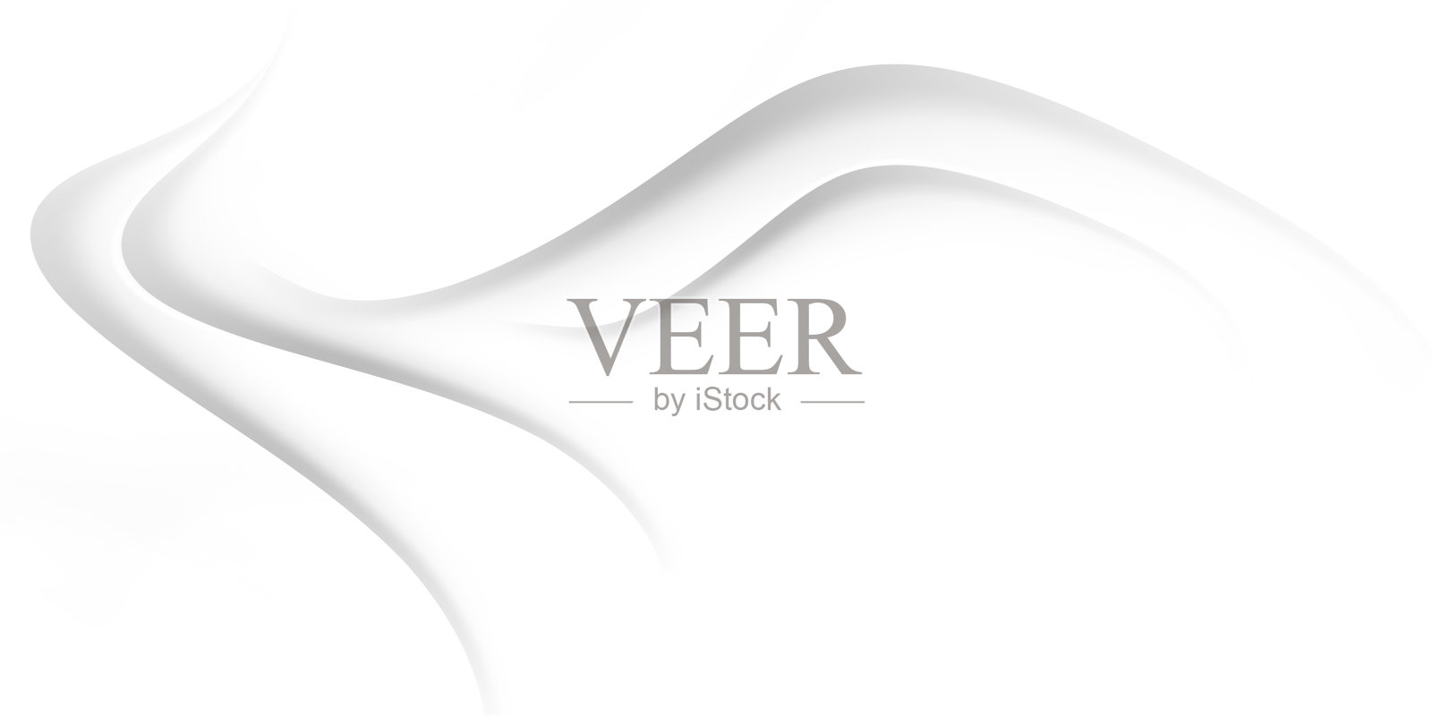 摘要灰、白波矢量背景设计元素图片