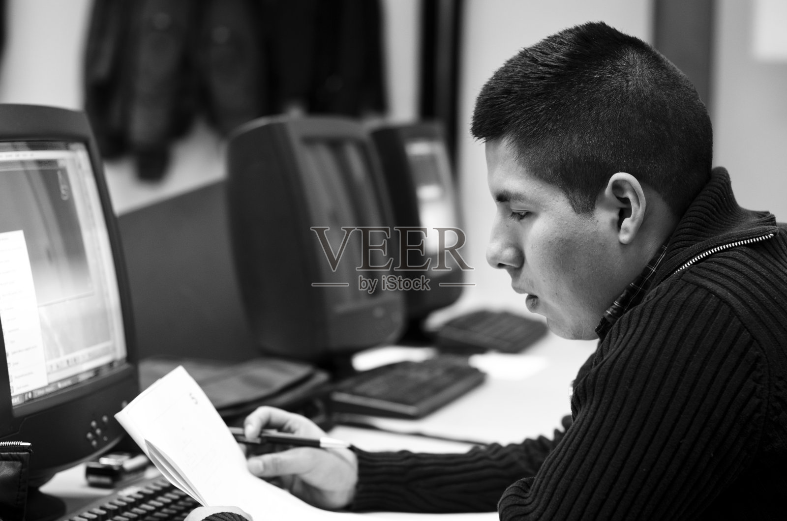 计算机研究照片摄影图片