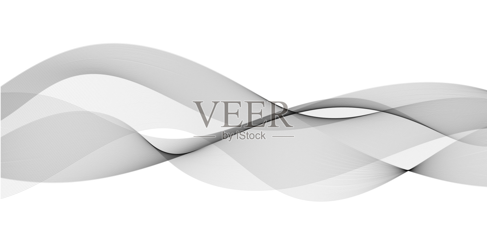 摘要未来派波浪背景插画图片素材