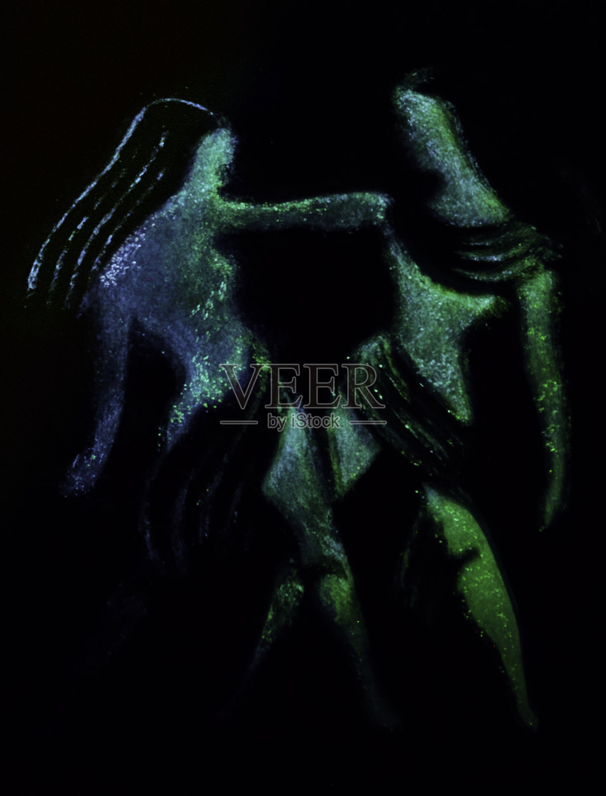 双子座插画图片素材