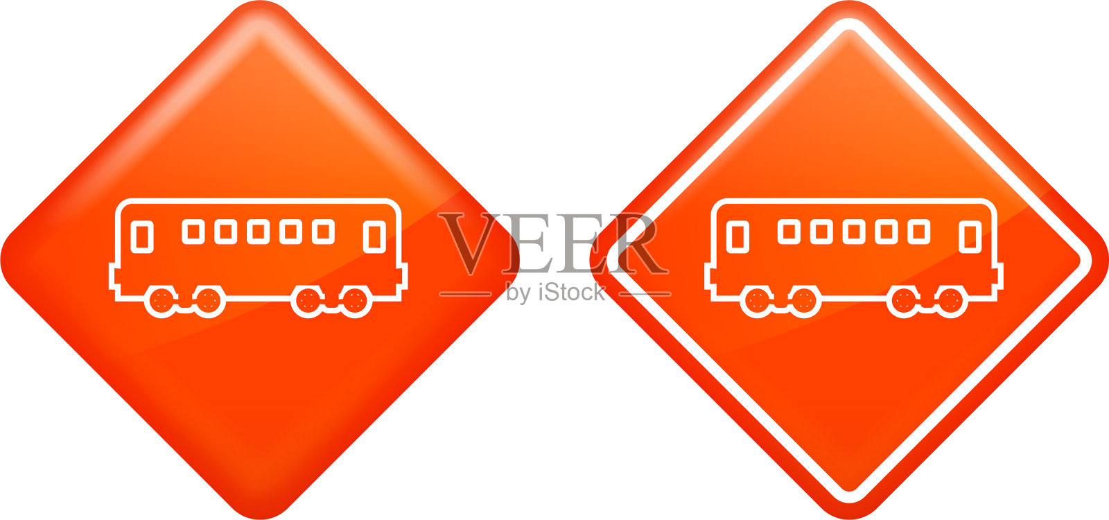 地铁购物车图标插画图片素材