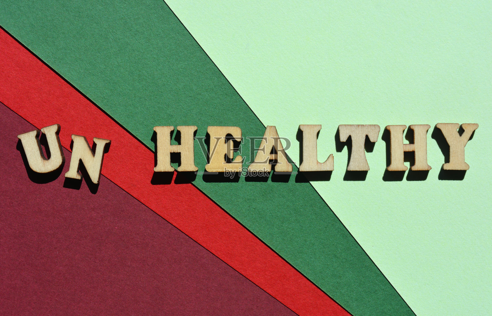 健康,不健康,意思相反的词照片摄影图片