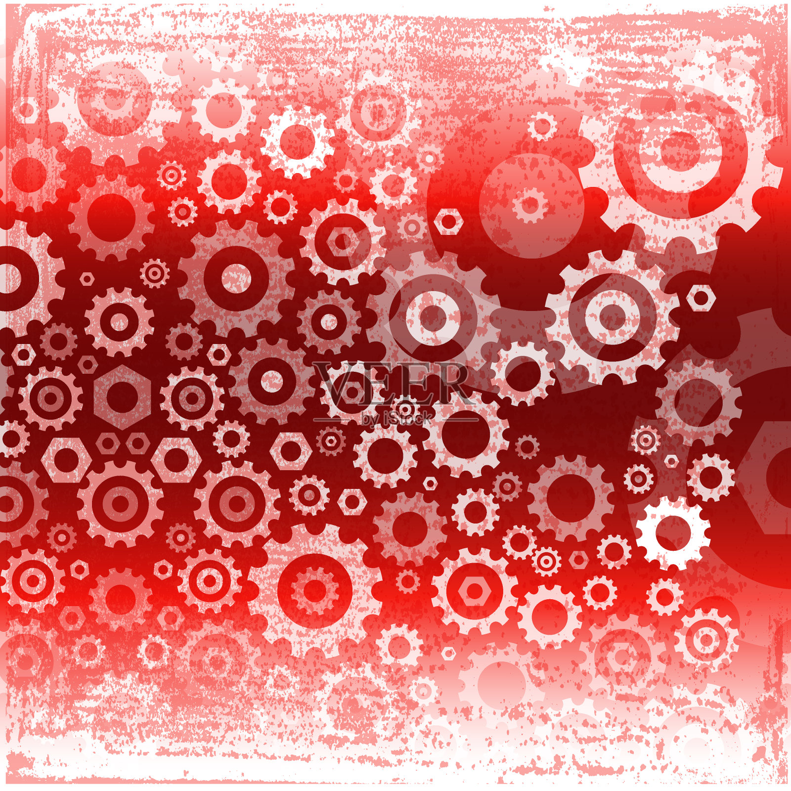 摘要齿轮技术背景插画图片素材