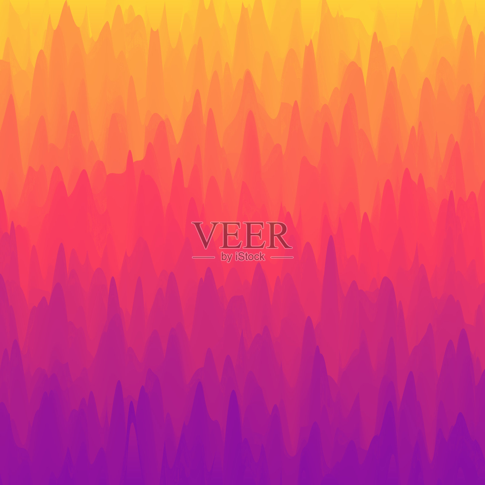 抽象背景与时尚的纹理-橙色渐变插画图片素材