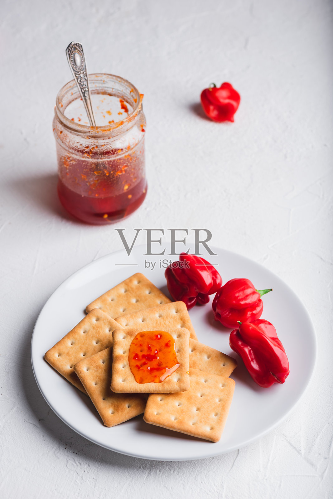 哈瓦那辣椒酱饼干照片摄影图片