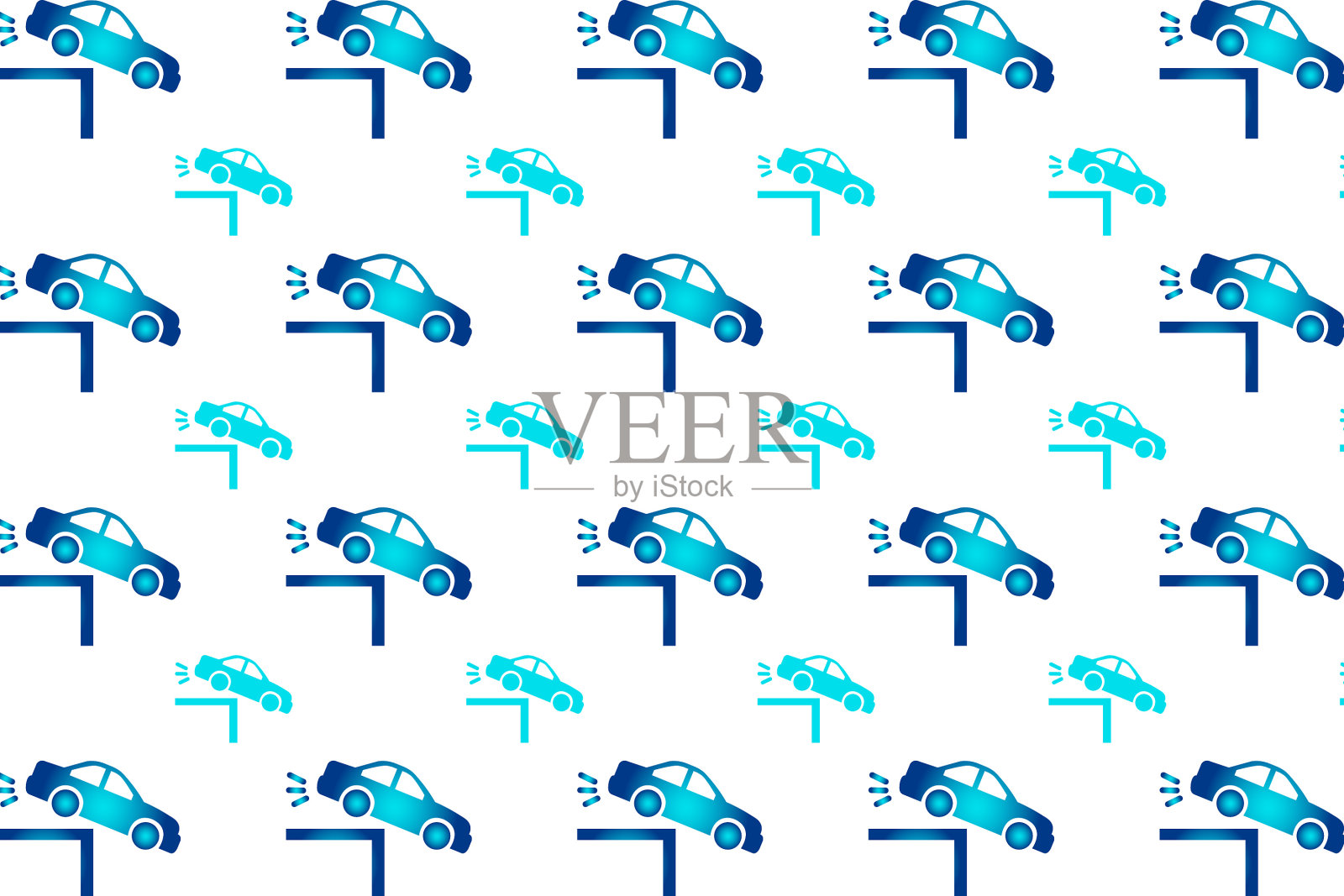 摘要汽车下落模式背景插画图片素材