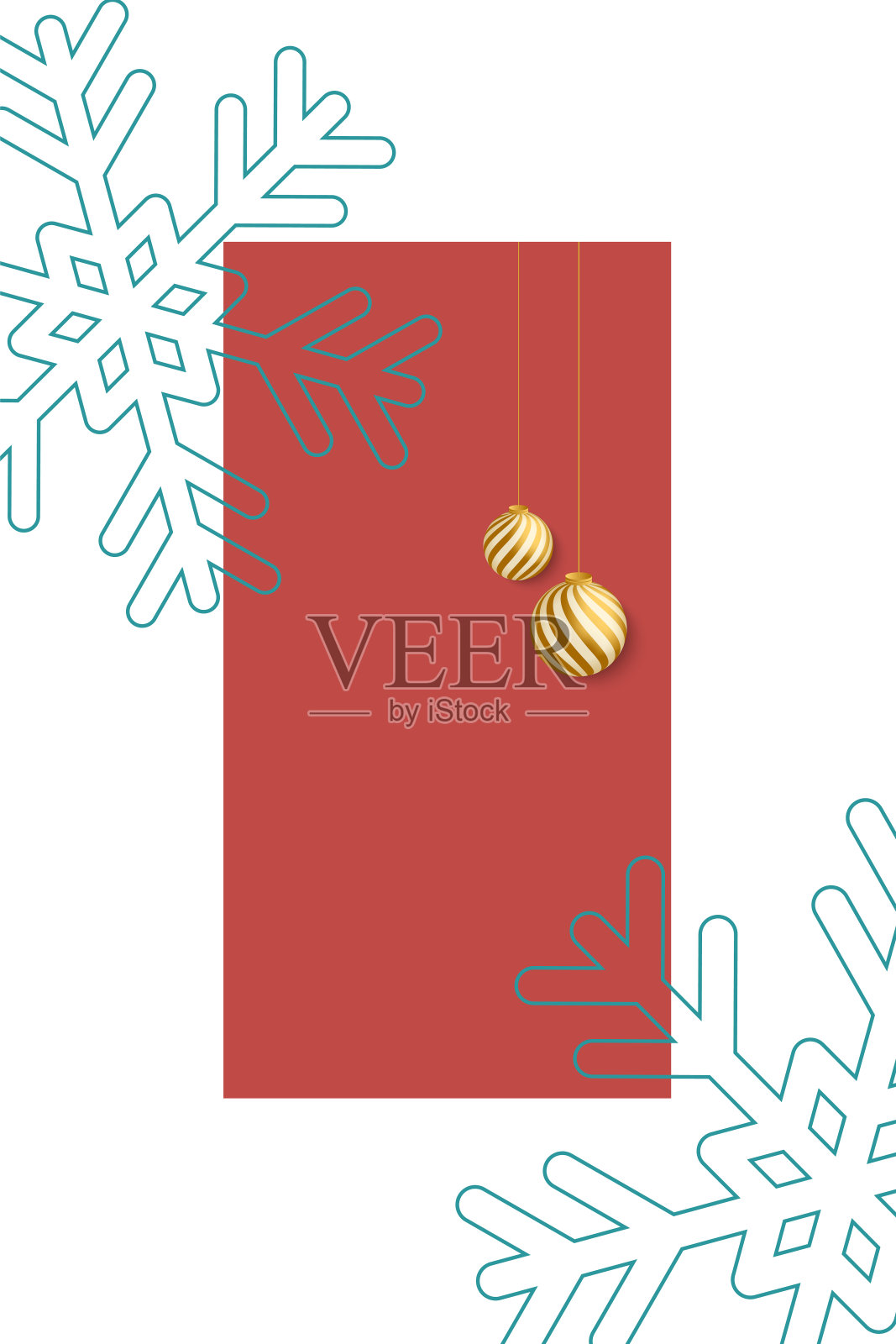 新年快乐。抽象圣诞矢量插图。节日快乐设计,为贺卡,徽章,请柬,日历等矢量股票插图插画图片素材