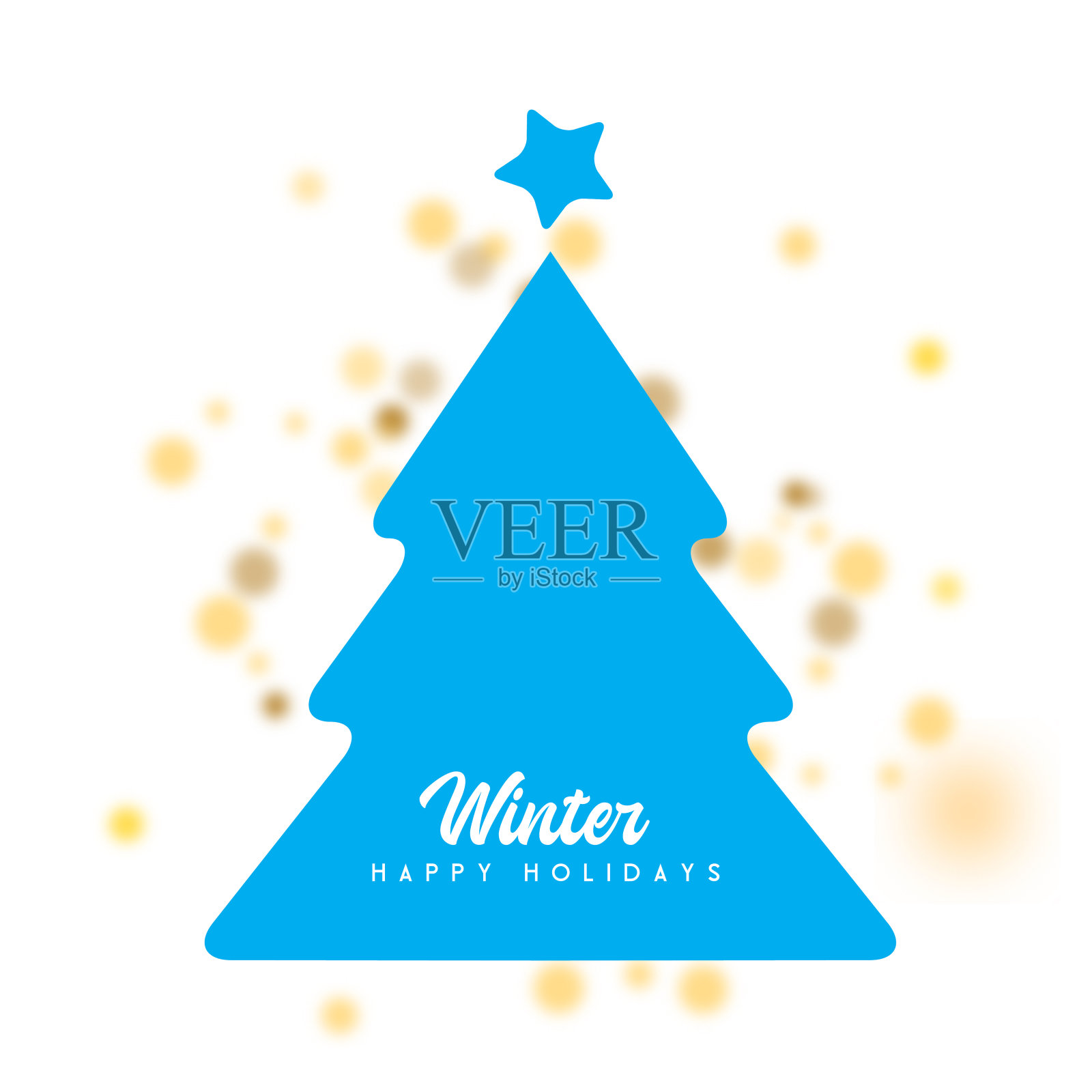 雪的背景。新年快乐。冬天的蓝天。圣诞节的背景。雪下降。在Snowdrifts中,暴风雪。矢量股票插图。插画图片素材