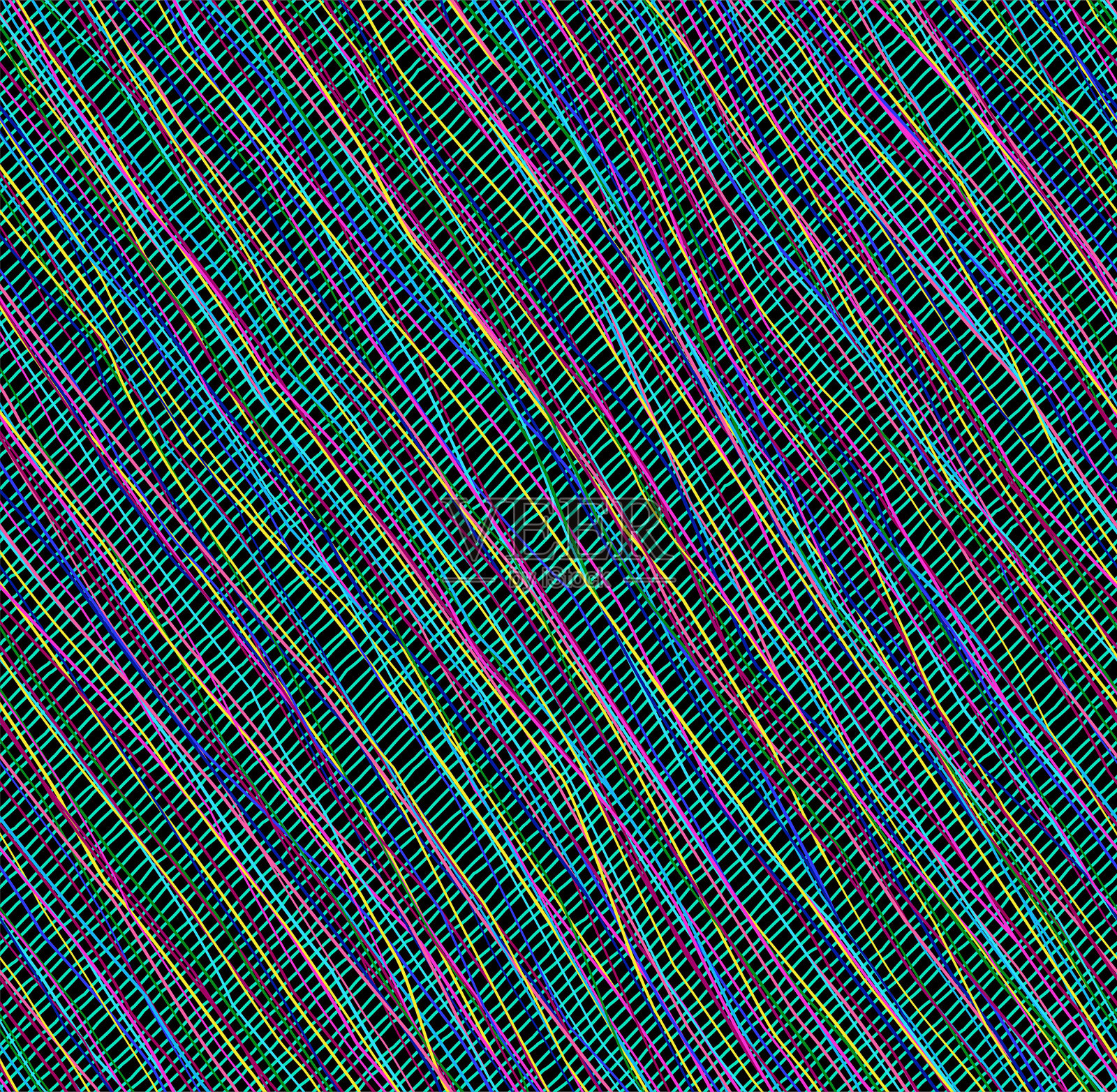 无缝多色画布纹理图案插画图片素材