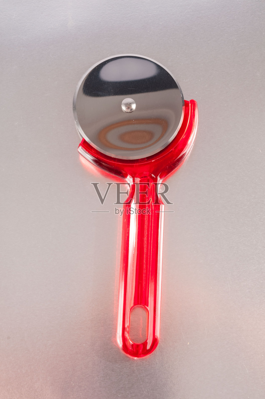 披萨切割机切片刀照片摄影图片