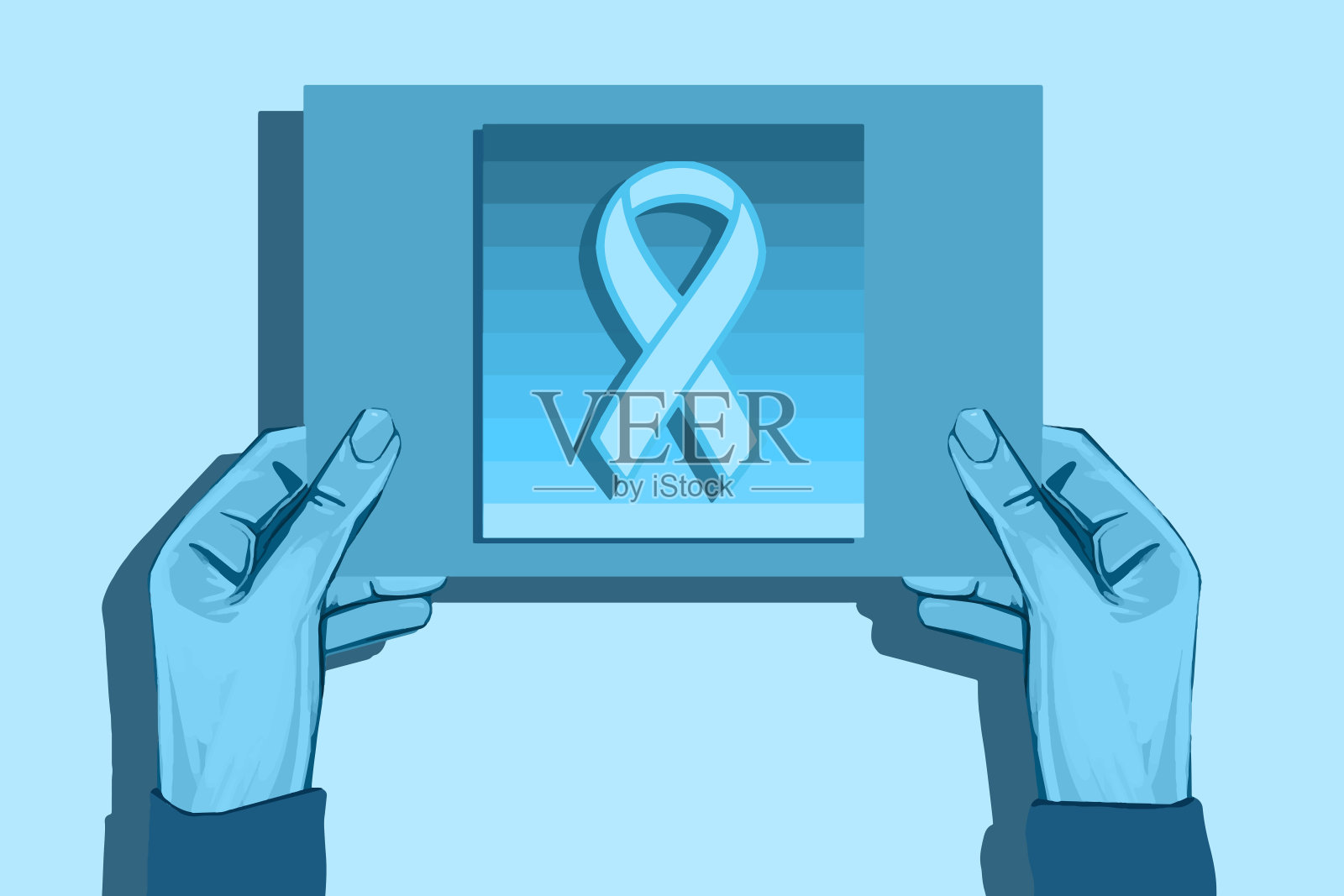 前列腺癌插画图片素材