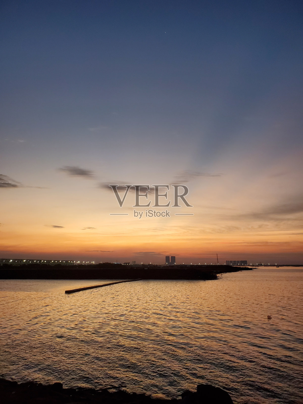 美丽的夕阳天空照片摄影图片