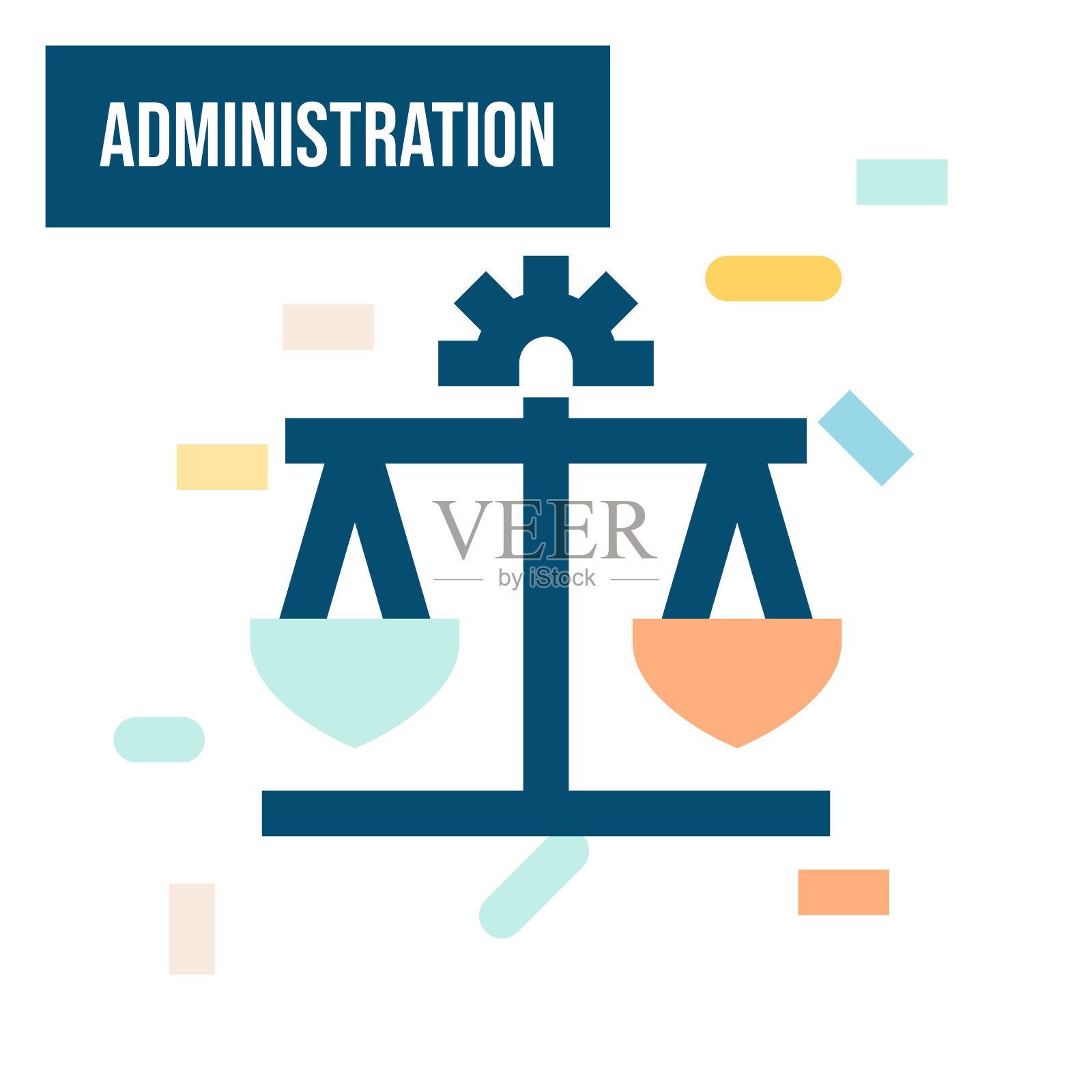 管理图标插画图片素材