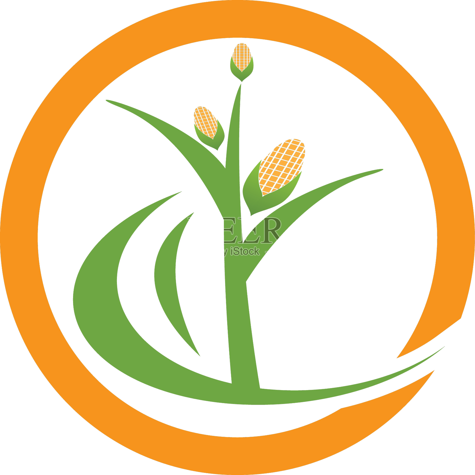 玉米图标标志logo设计元素图片