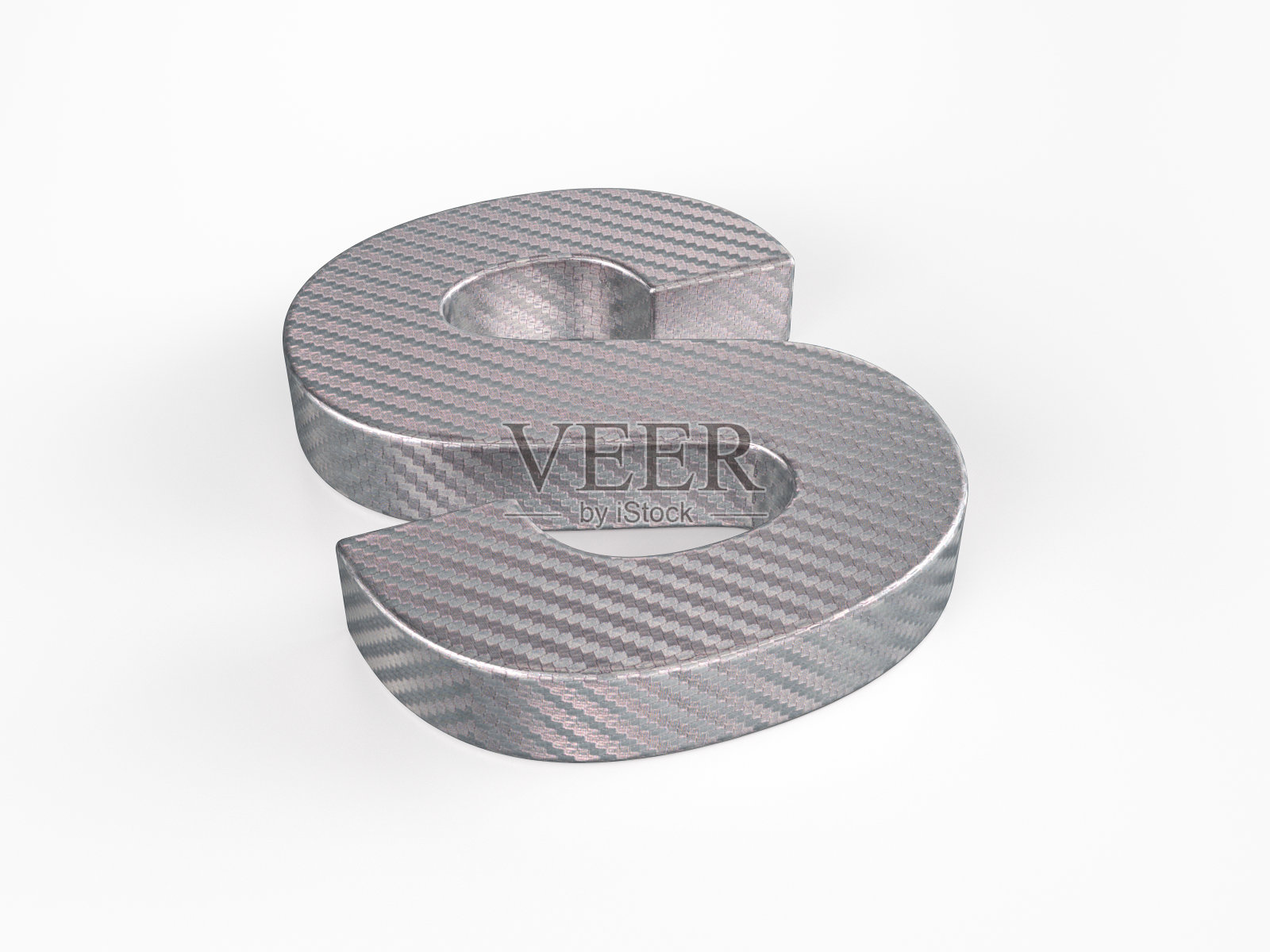 全息箔字母S照片摄影图片