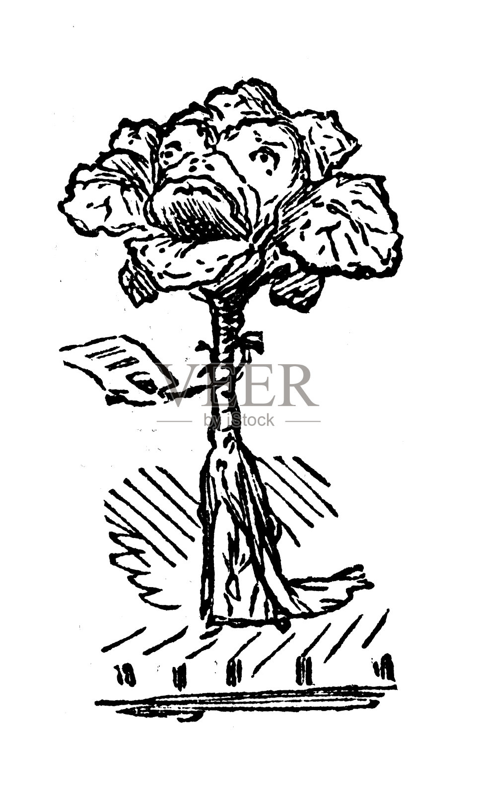 英国讽刺漫画插画图片素材