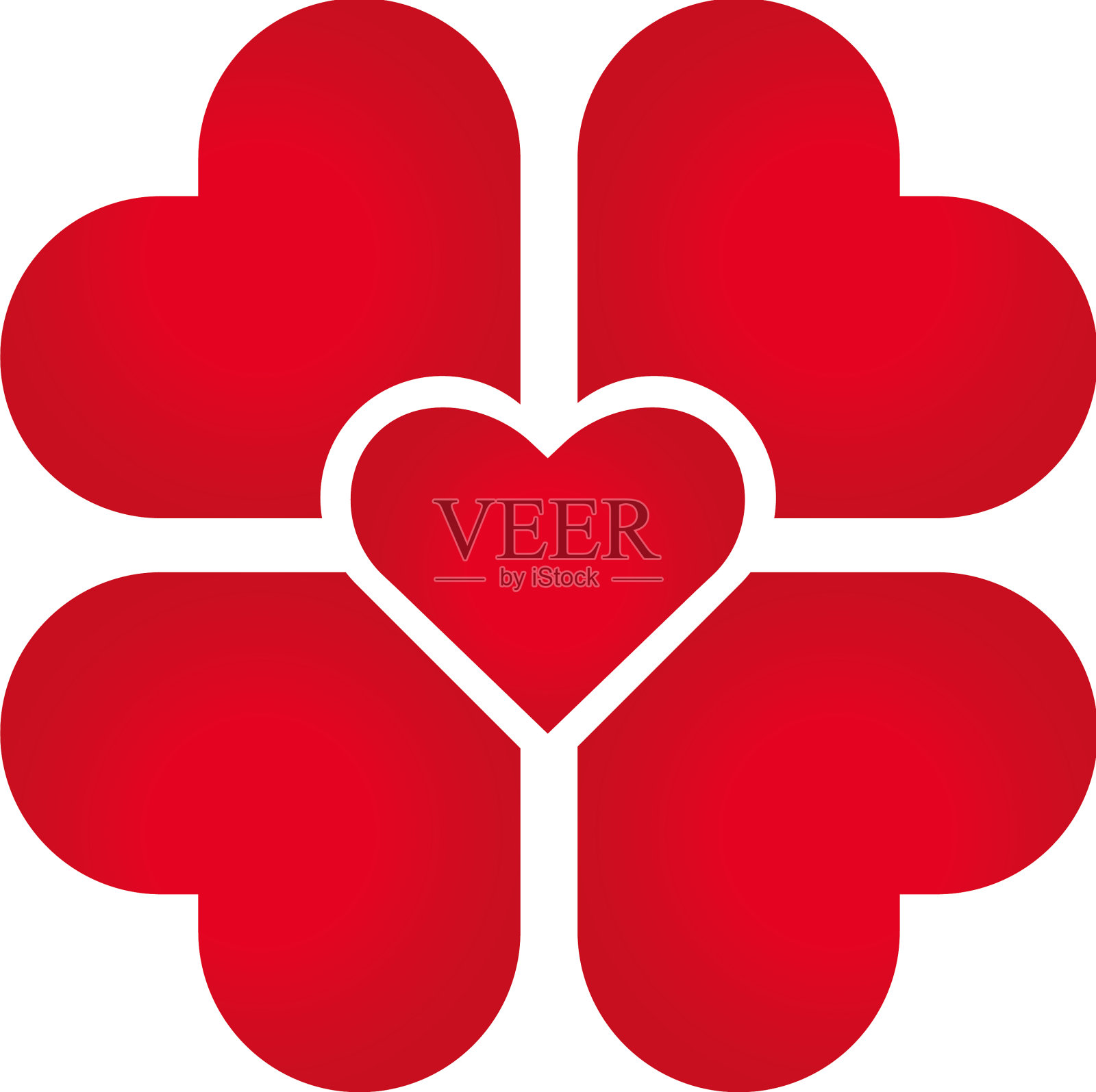 心之花插画图片素材