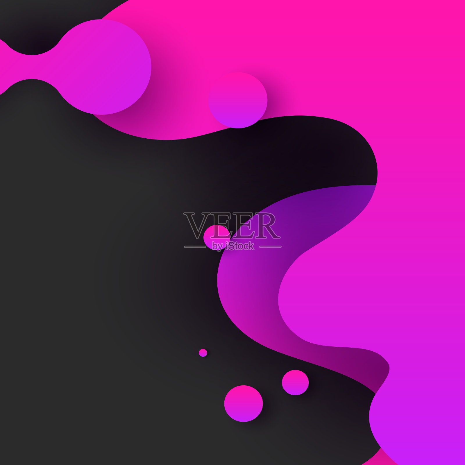 现代液体渐变颜色抽象背景插画图片素材