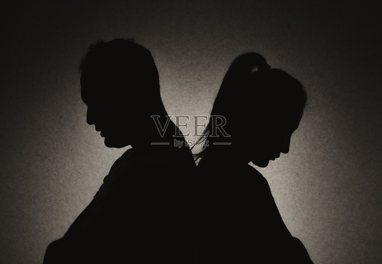 分手照片摄影图片