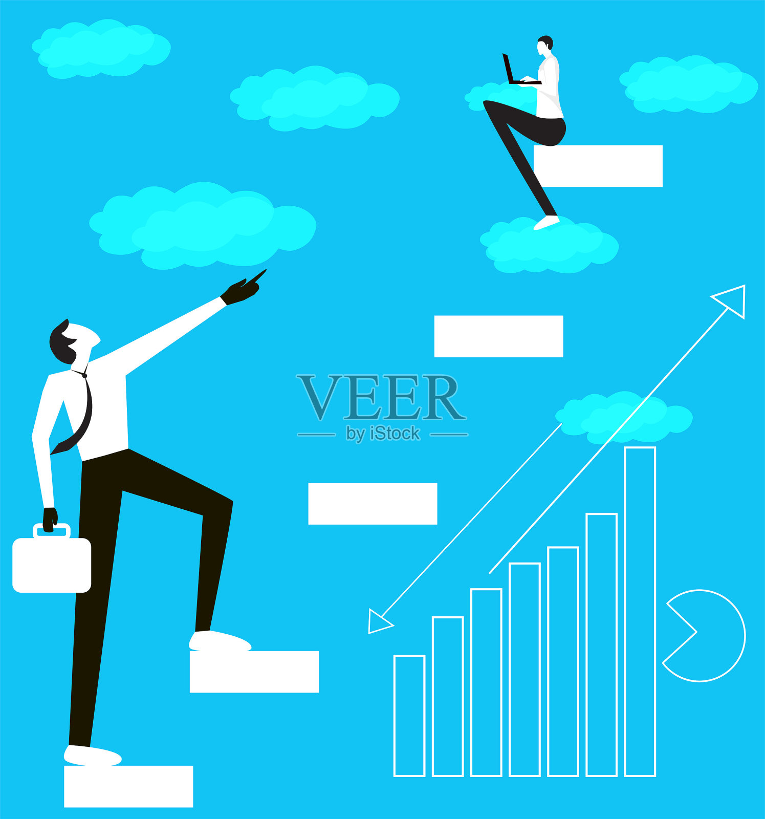 商人,插画图片素材