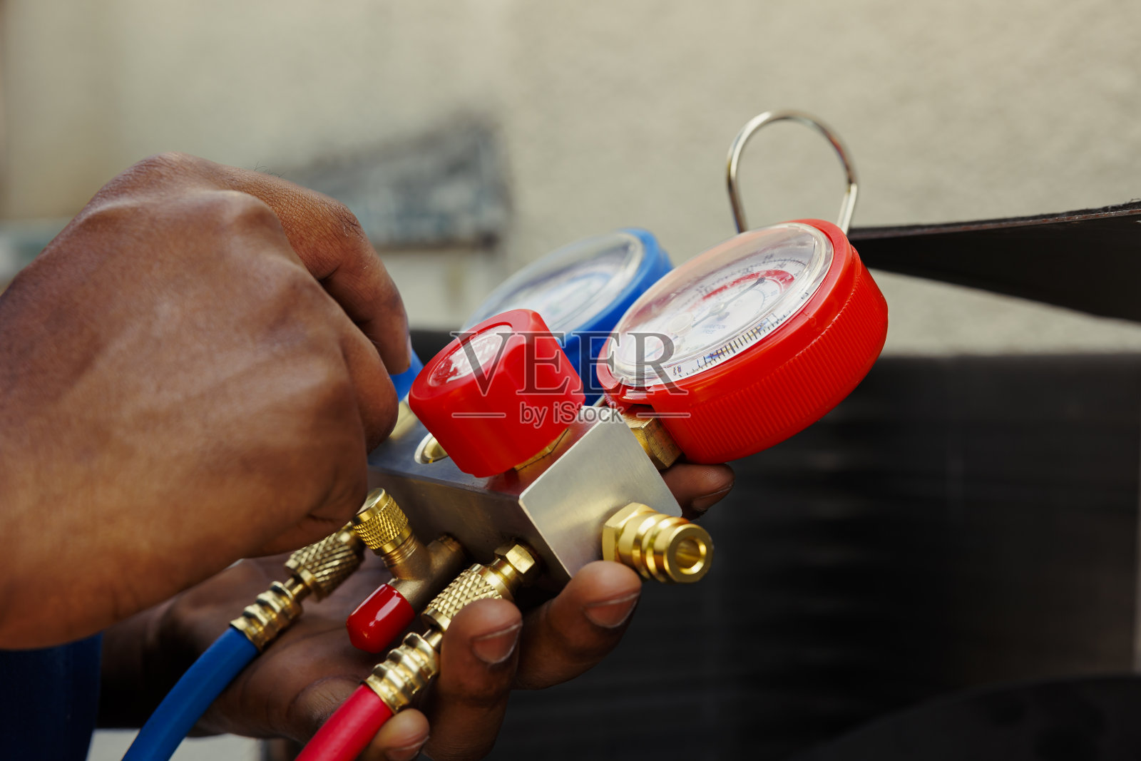 暖通空调系统基准测试工具,近距离照片摄影图片