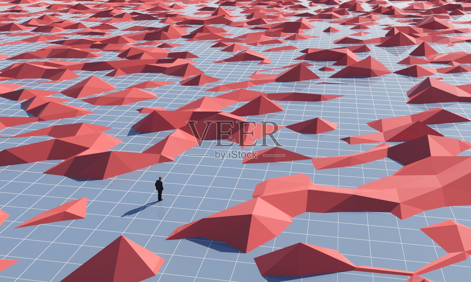 探索超宇宙的商人照片摄影图片