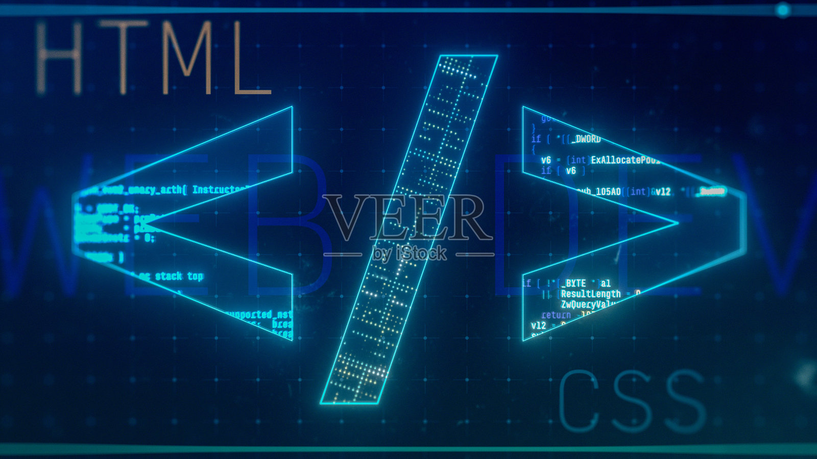 Web开发概念照片摄影图片