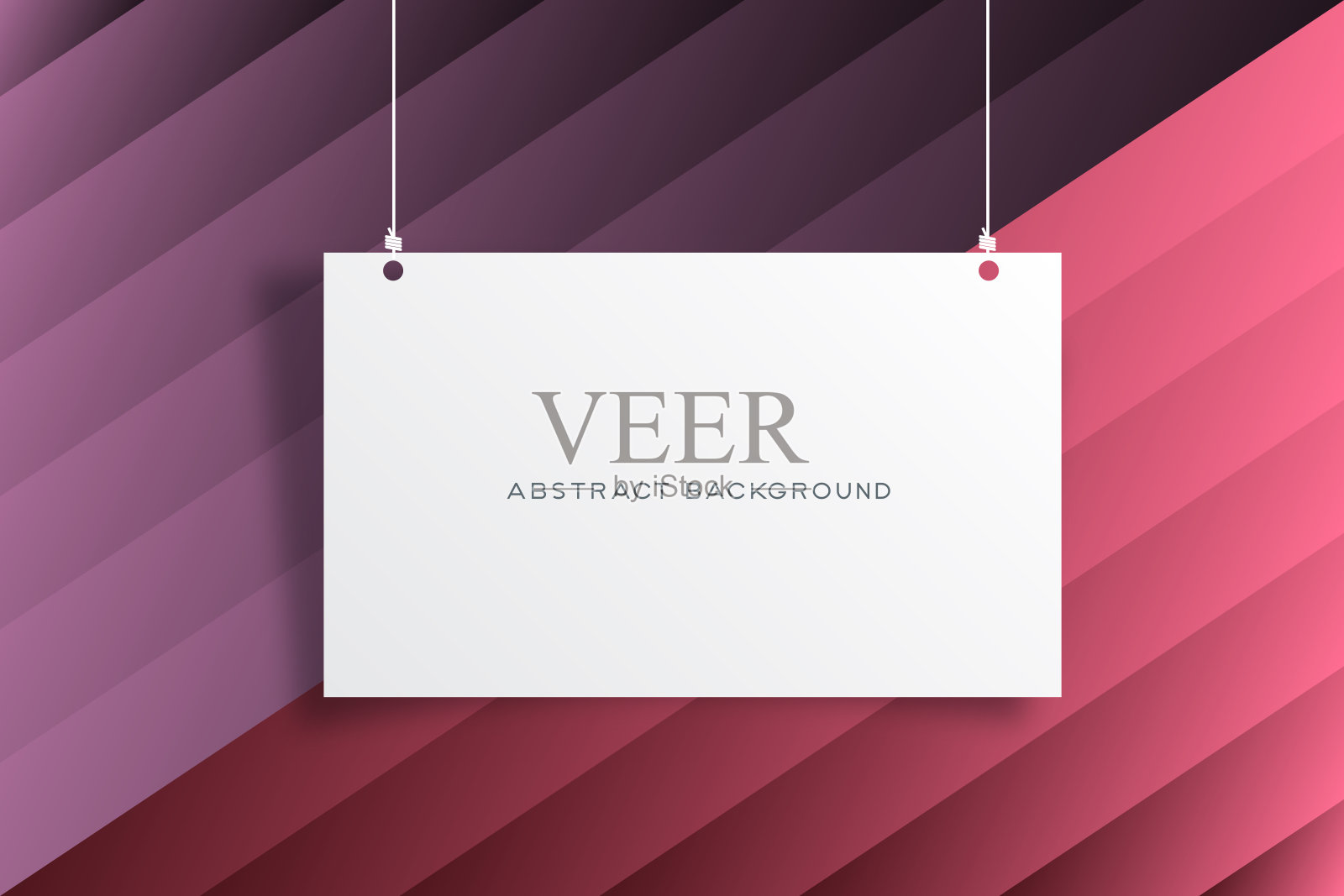 现实悬挂空广告模型。抽象形状概念设计背景。抽象形状的背景。抽象时尚的颜色背景。矢量插图股票插图插画图片素材