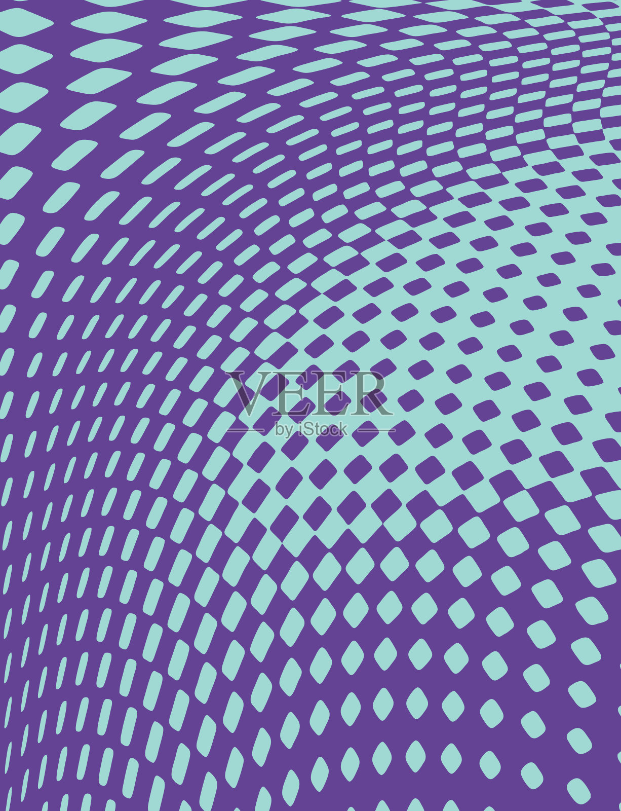 迷幻点半色调模式背景与运动模糊插画图片素材