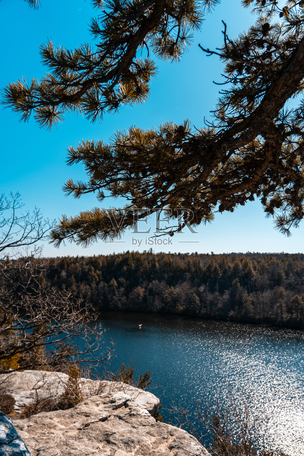 山和湖;自然背景或纹理照片摄影图片