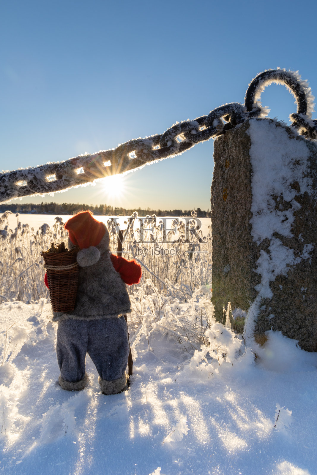 圣诞老人照片摄影图片