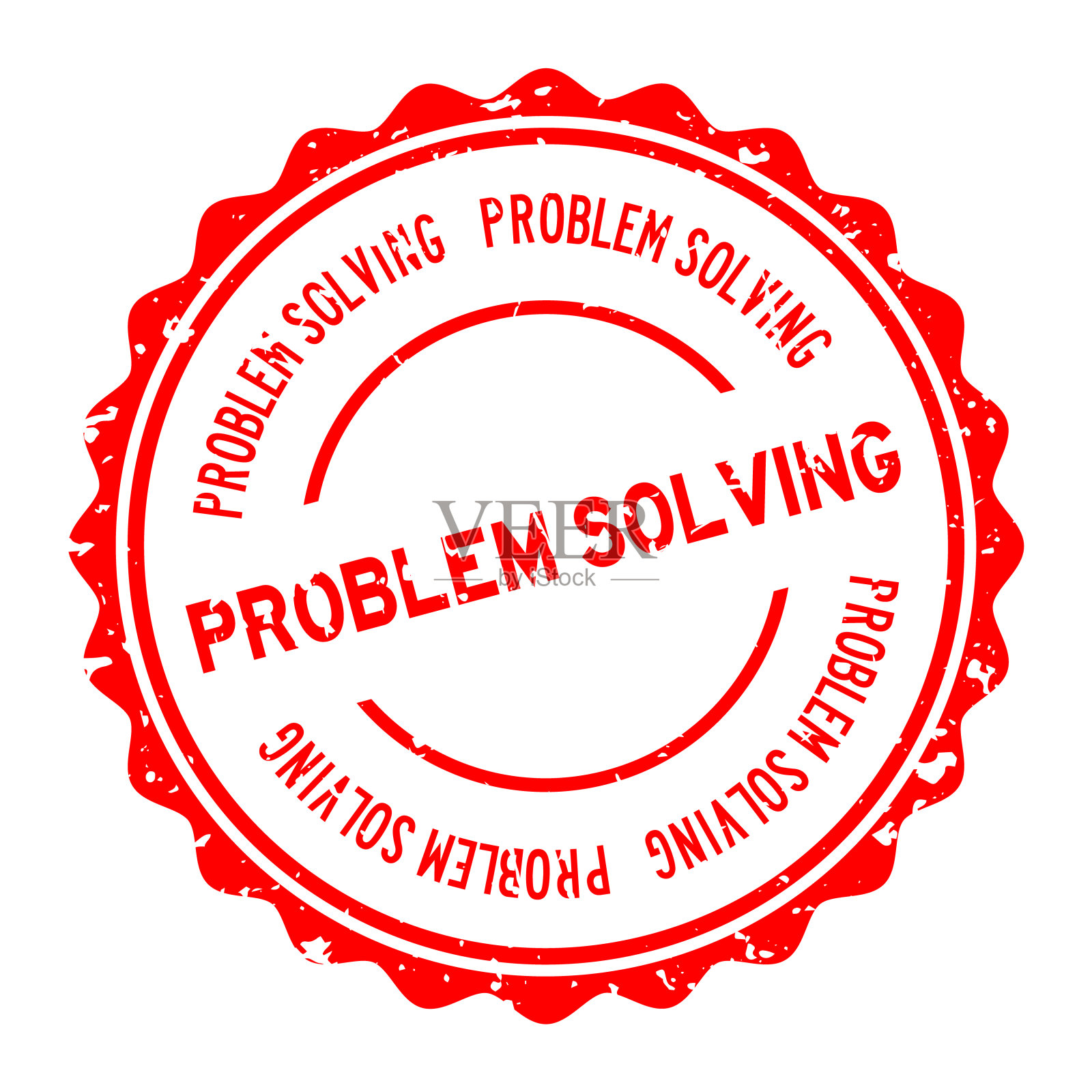 解决白底胶印问题插画图片素材