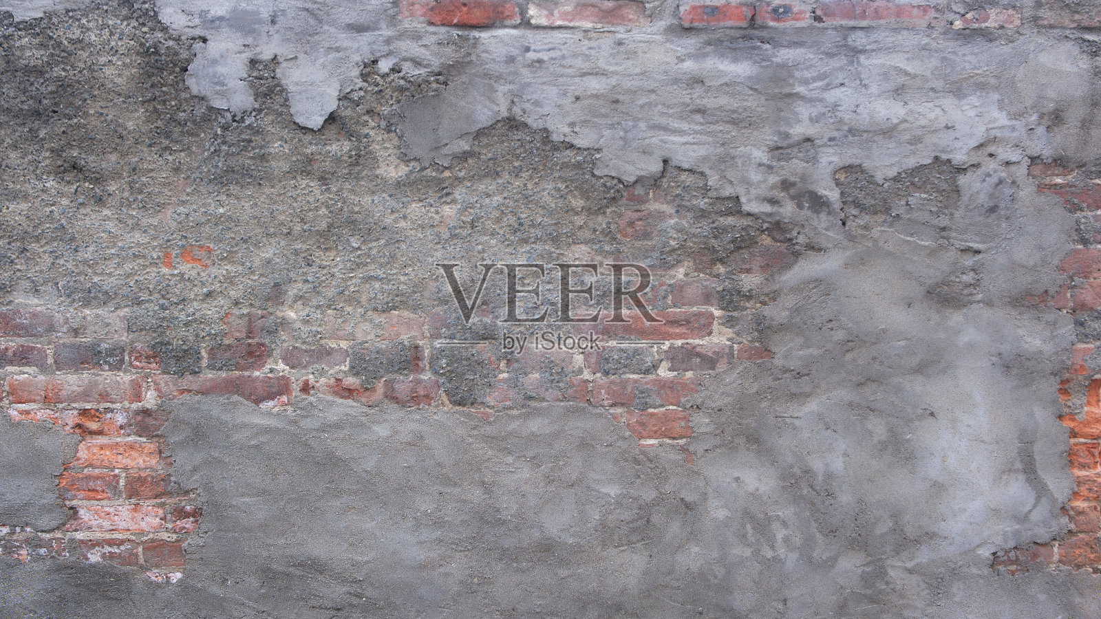 抽象的红色砖墙纹理为图案背景。宽阔的全景与复制空间设计的网页横幅,纹理背景作为模板,网页或网页横幅照片摄影图片