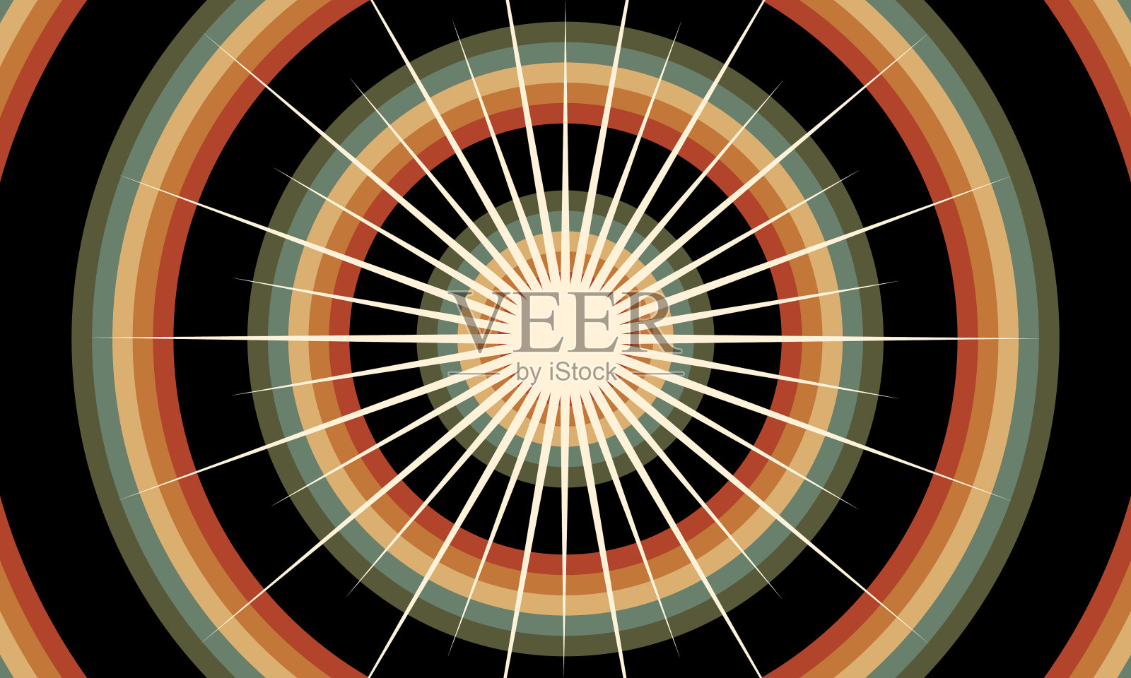 复古条纹背景,海报,横幅样本,复古的颜色从1970年代,1980年代,70年代,80年代,90年代。复古复古70年代风格的条纹背景海报线条。形状矢量设计图形80年代插画图片素材