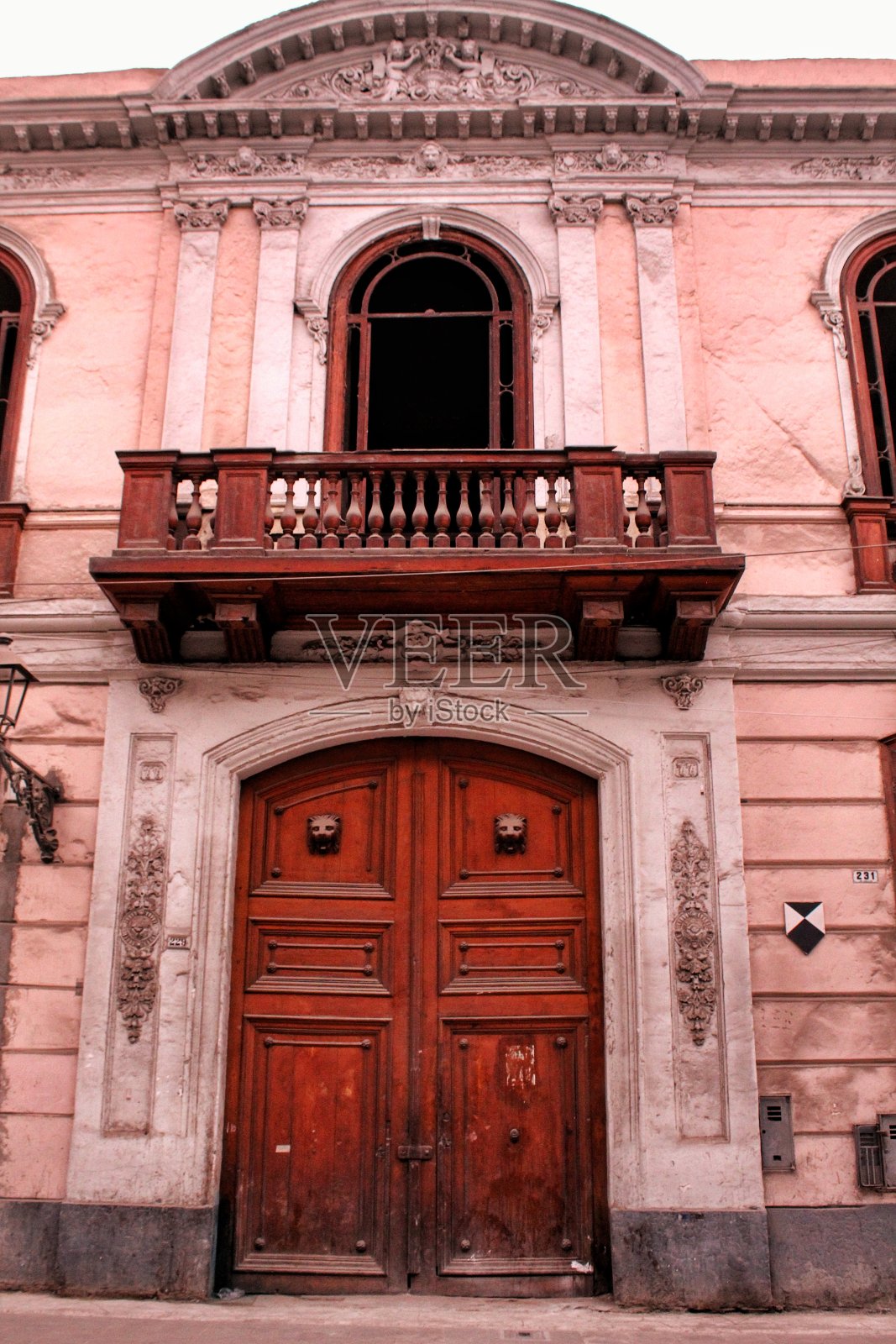 利马的外观。照片摄影图片