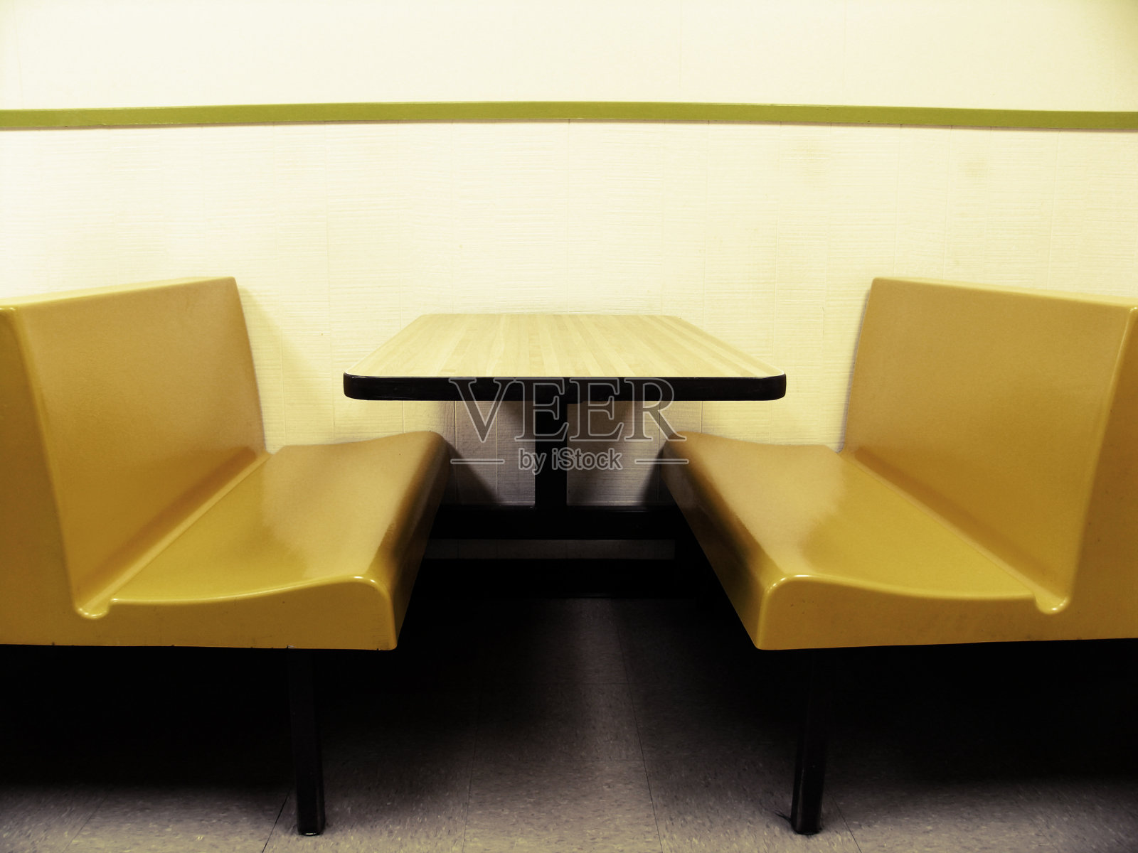 空的黄色展位照片摄影图片