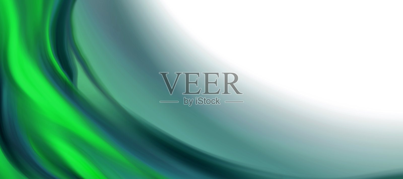 绿色异常抽象背景插画图片素材