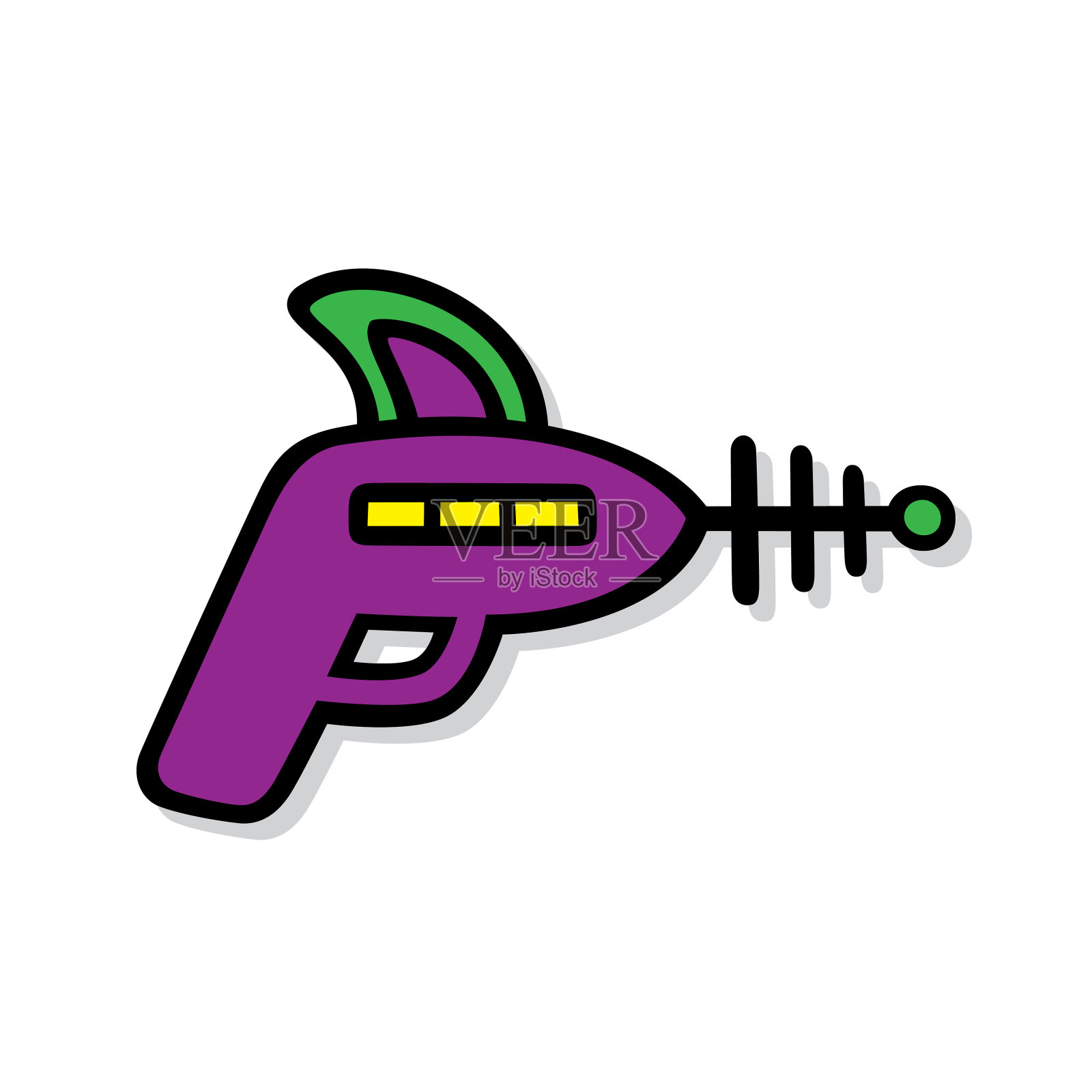 "雷霆Doodle 6插画图片素材