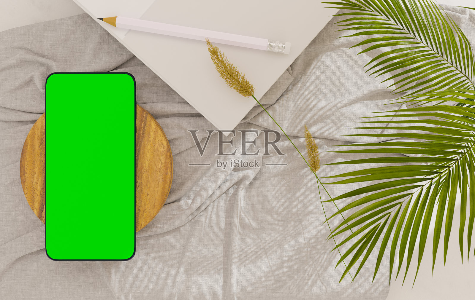 智能手机模拟干净的背景照片摄影图片