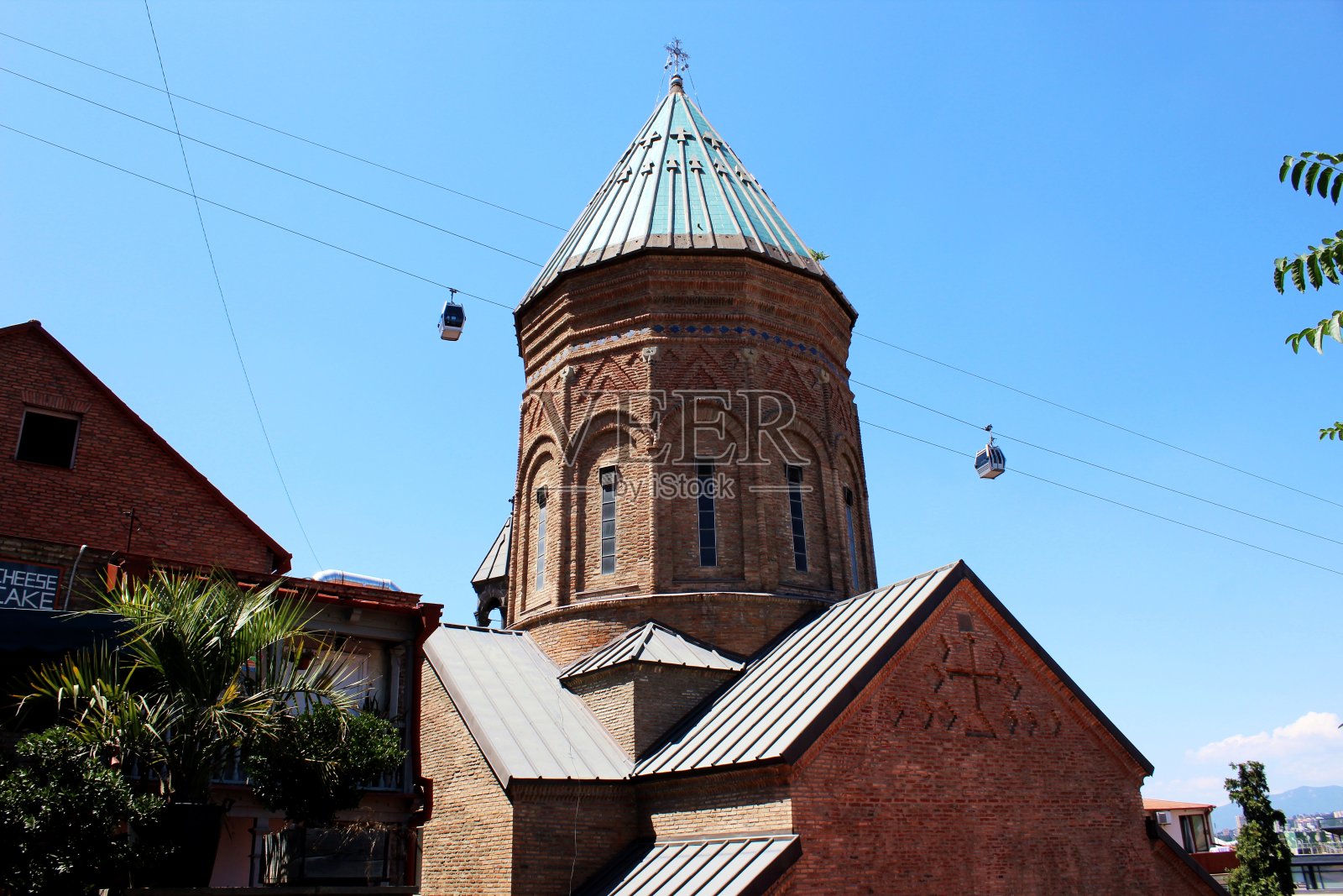 第比利斯的圣乔治大教堂照片摄影图片